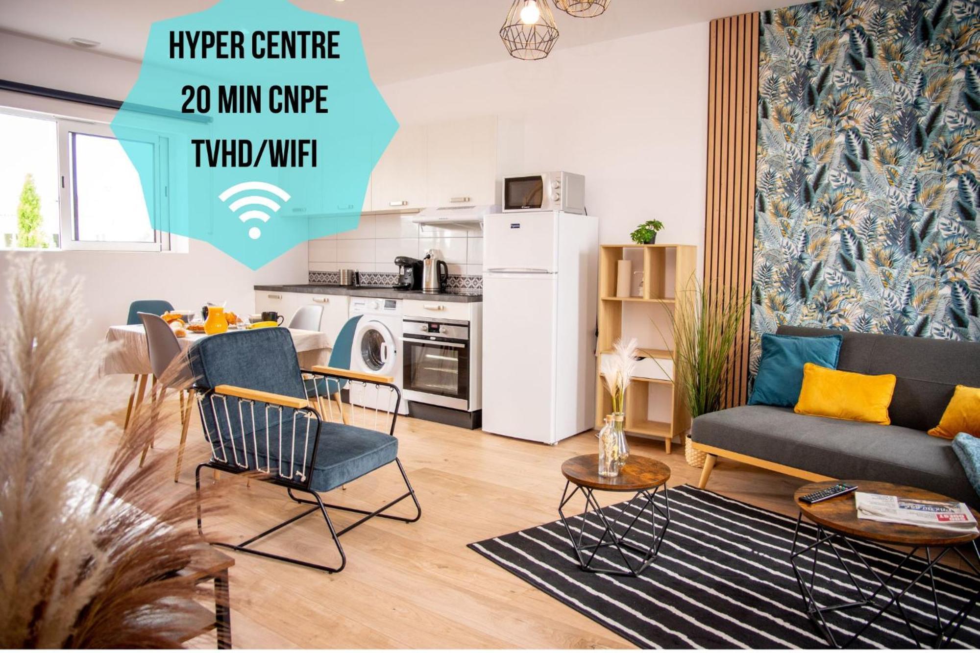 Duplex Cocoon - 10 Min De Blaye - 20 Min Cnpe - Wifi - Tv Hd Apartment Saint-Seurin-de-Cursac ภายนอก รูปภาพ